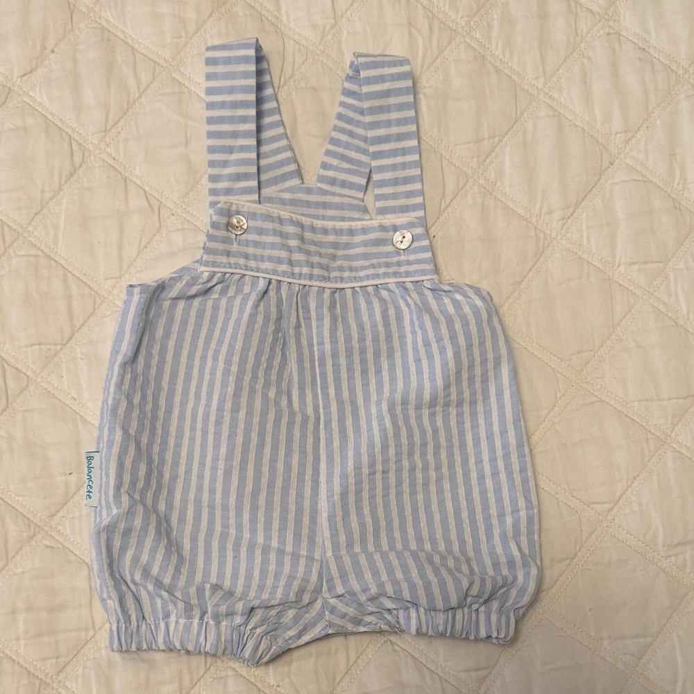 Blue Striped Kids Onesie